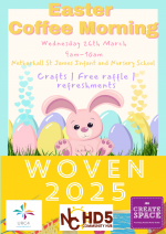 Easter coffee morning WOVEN 2025