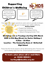 Supporting Children's Wellbeing Course Mar 2025