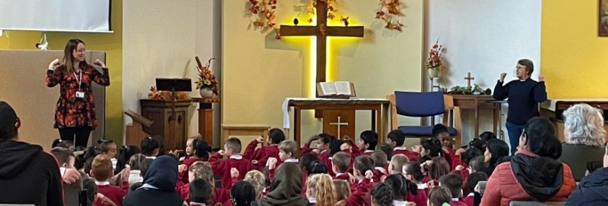 harvest at the church