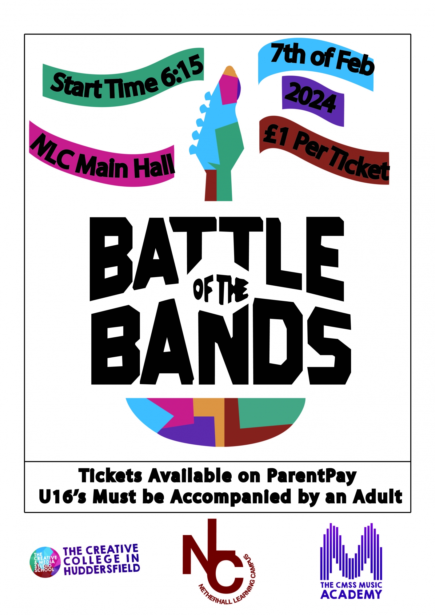 Battle of the Bands Poster 2024